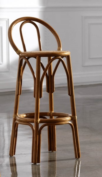 Tabouret de bar bananier