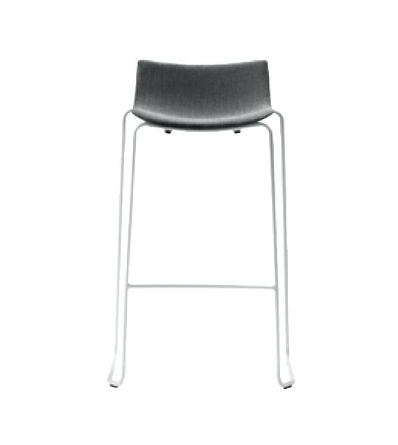 Assise jimmy pour tabouret de bar blanc - inventiv'