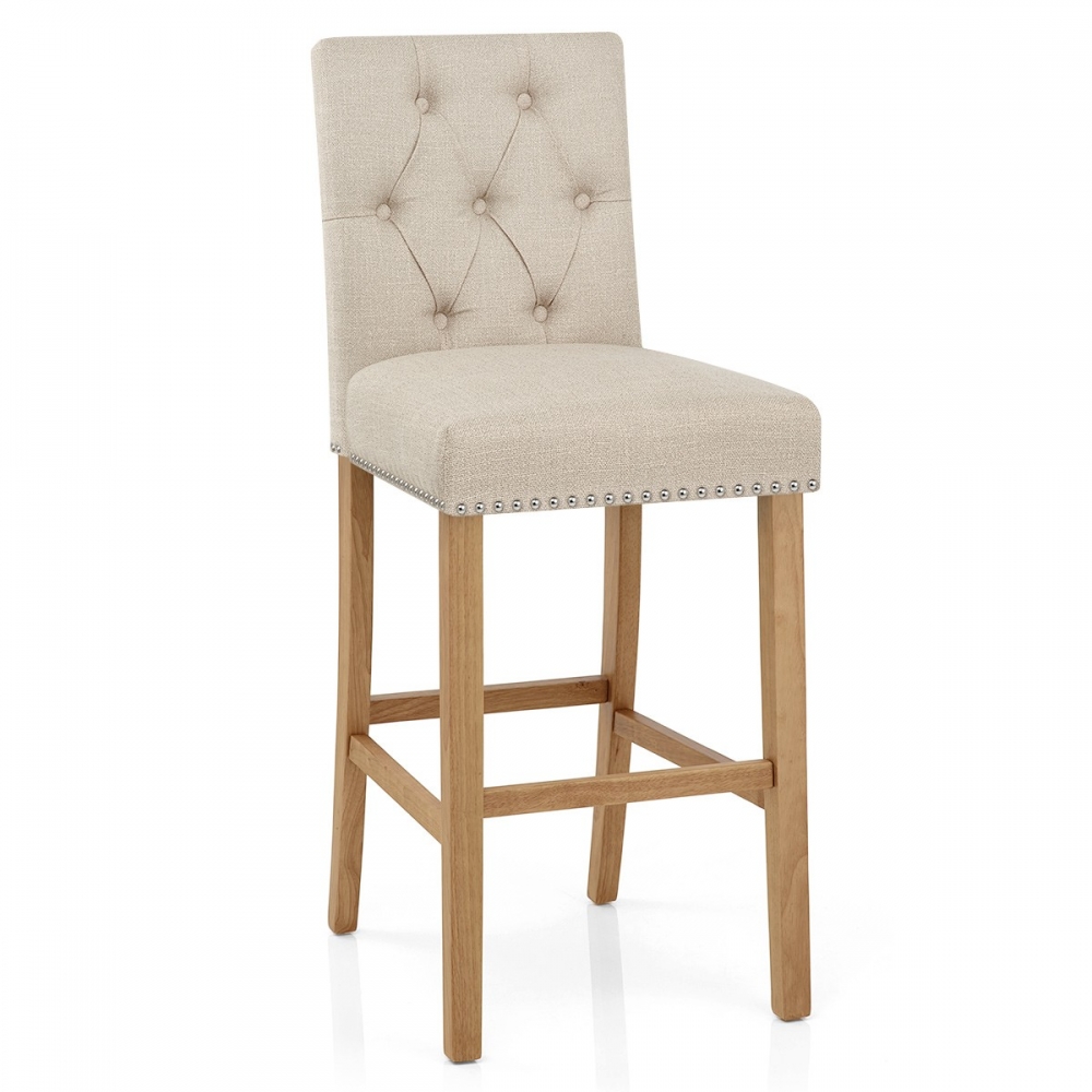 Tabouret de bar cloutée