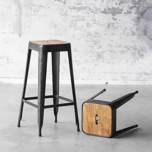 Prix tabouret de bar en bois