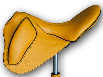 Tabouret bar selle de cheval
