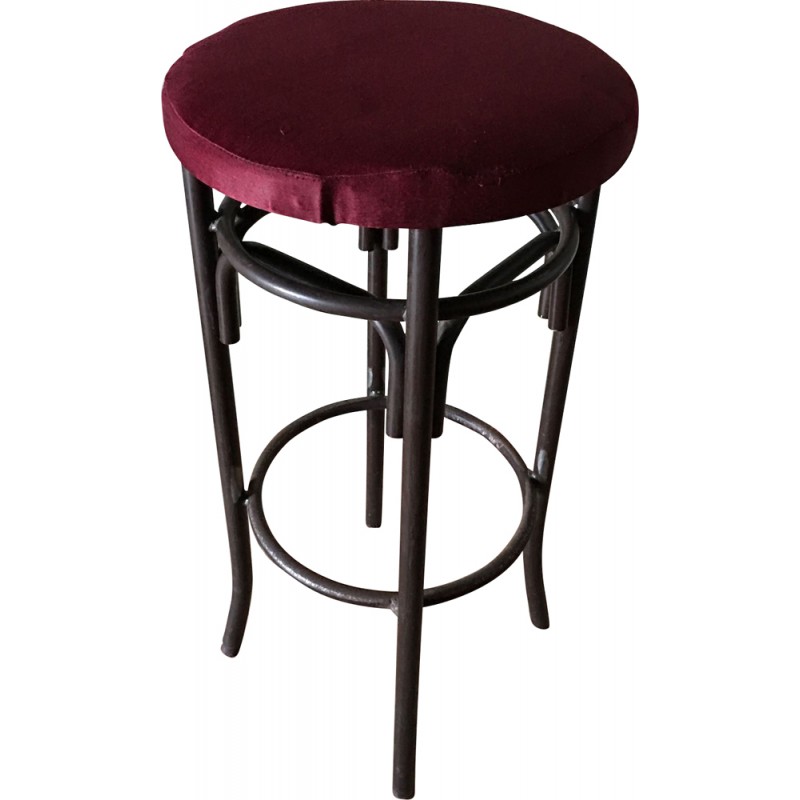 Tabouret de bar pourpre