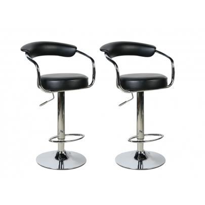 Tabouret de bar canasta blanc