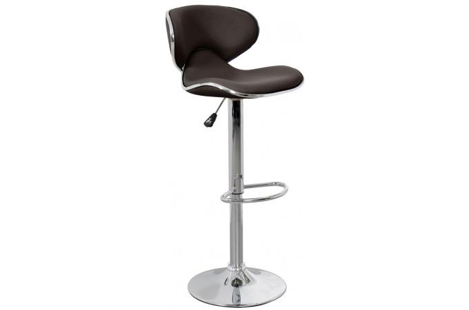 Tabouret de bar chocolat but