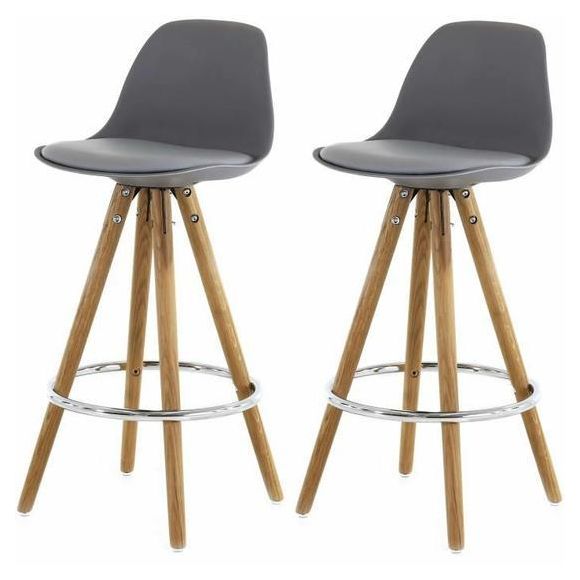 Tabouret de bar scandinave réglable