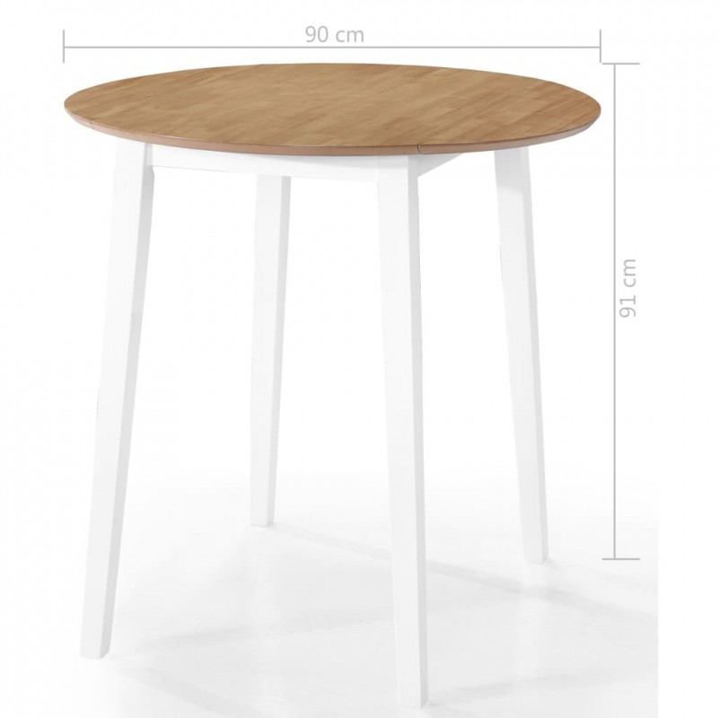Table de bar ronde et tabouret