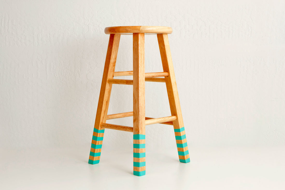 Tabouret de bar sans dossier marron