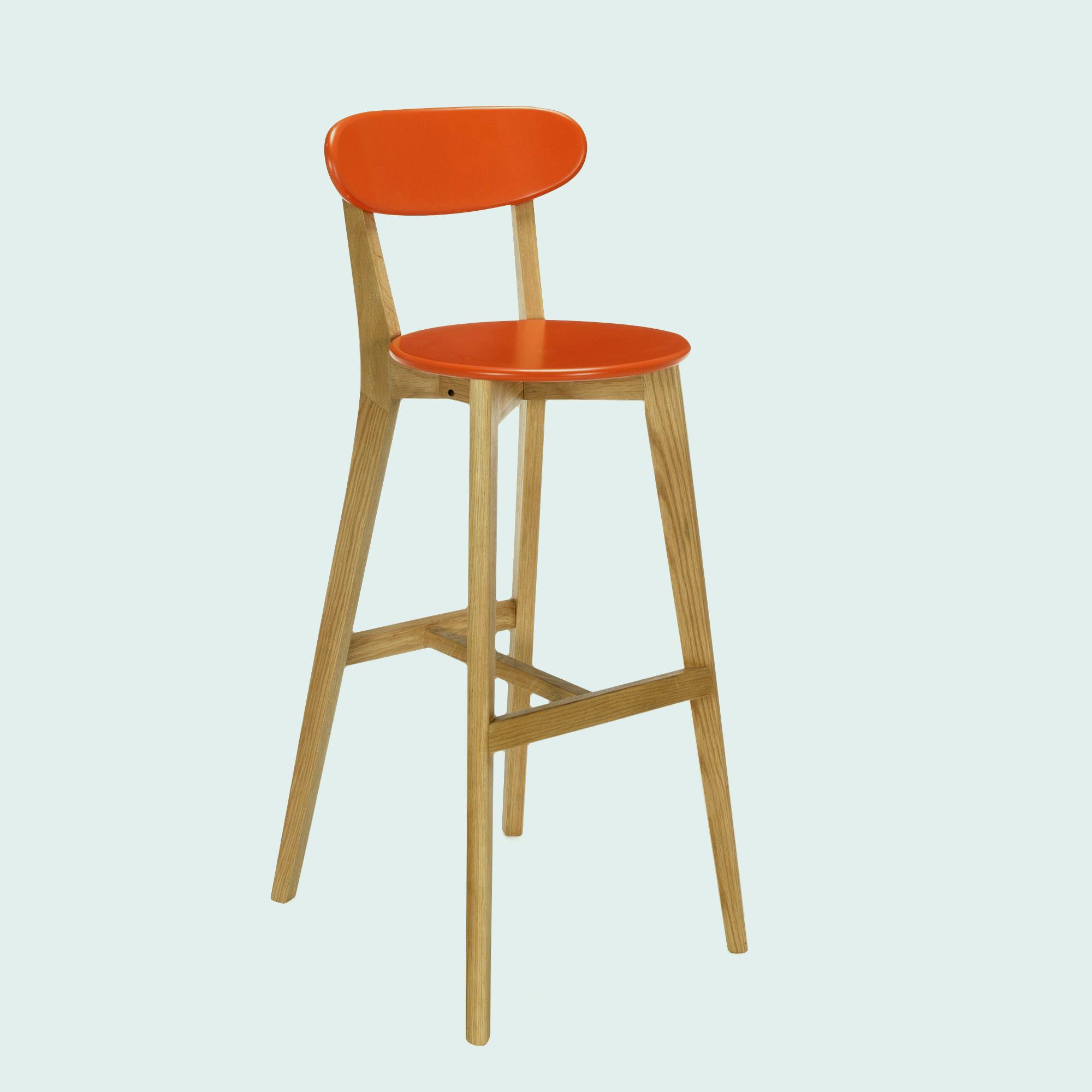 Tabouret de bar scandinave gaby