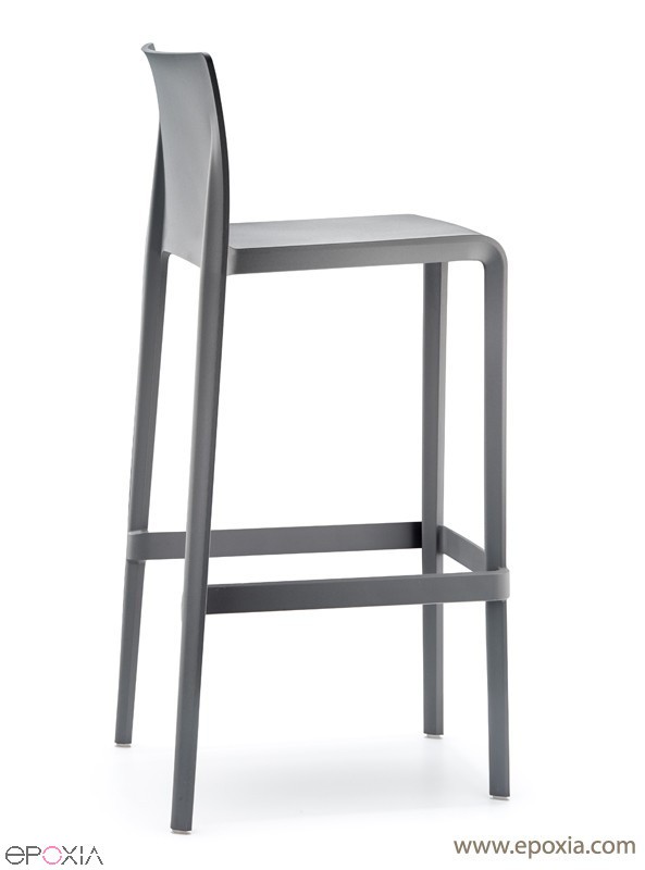 Tabouret de bar en polypropylene