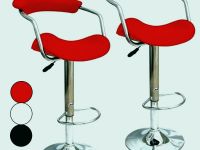 Tabouret de bar lounge rouge