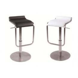 Tabouret de bar tout inox