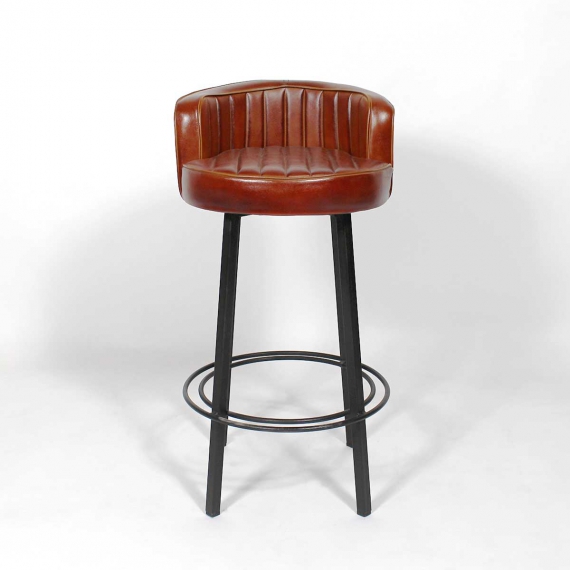Tabouret de bar metal retro