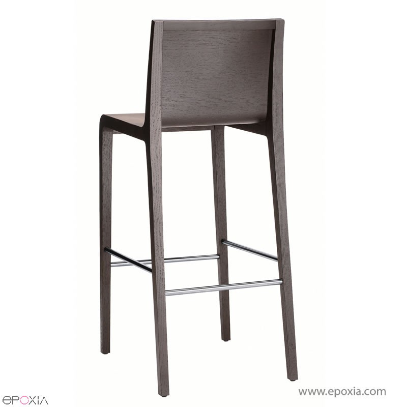 Tabouret de bar wengé
