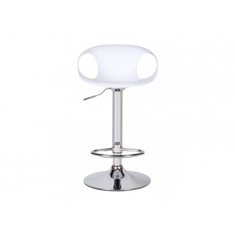 Tabouret de bar réglable avec assise rotative