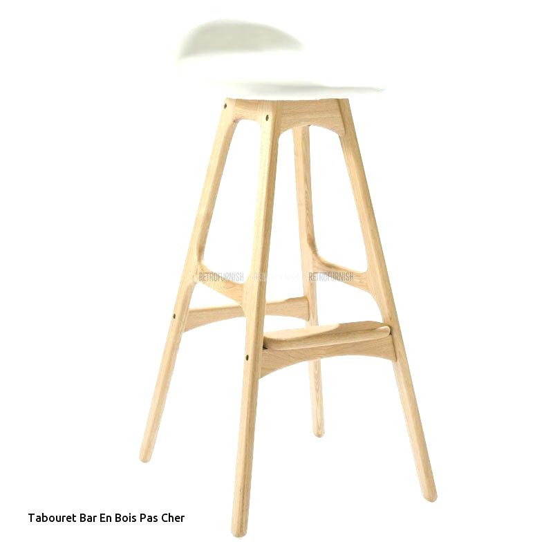 Lot de 4 tabouret de bar blanc