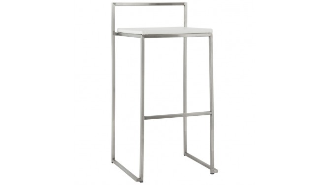 Tabouret de bar médaillon transparent