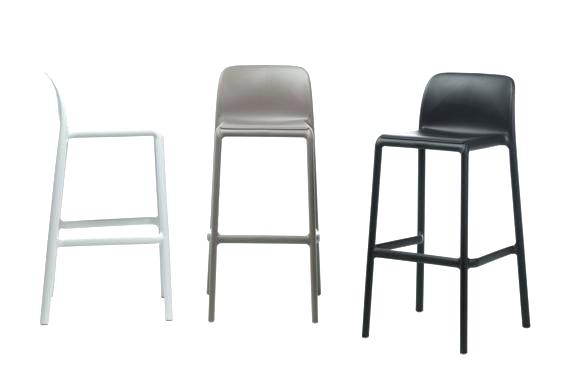 Tabouret de bar pour extérieur