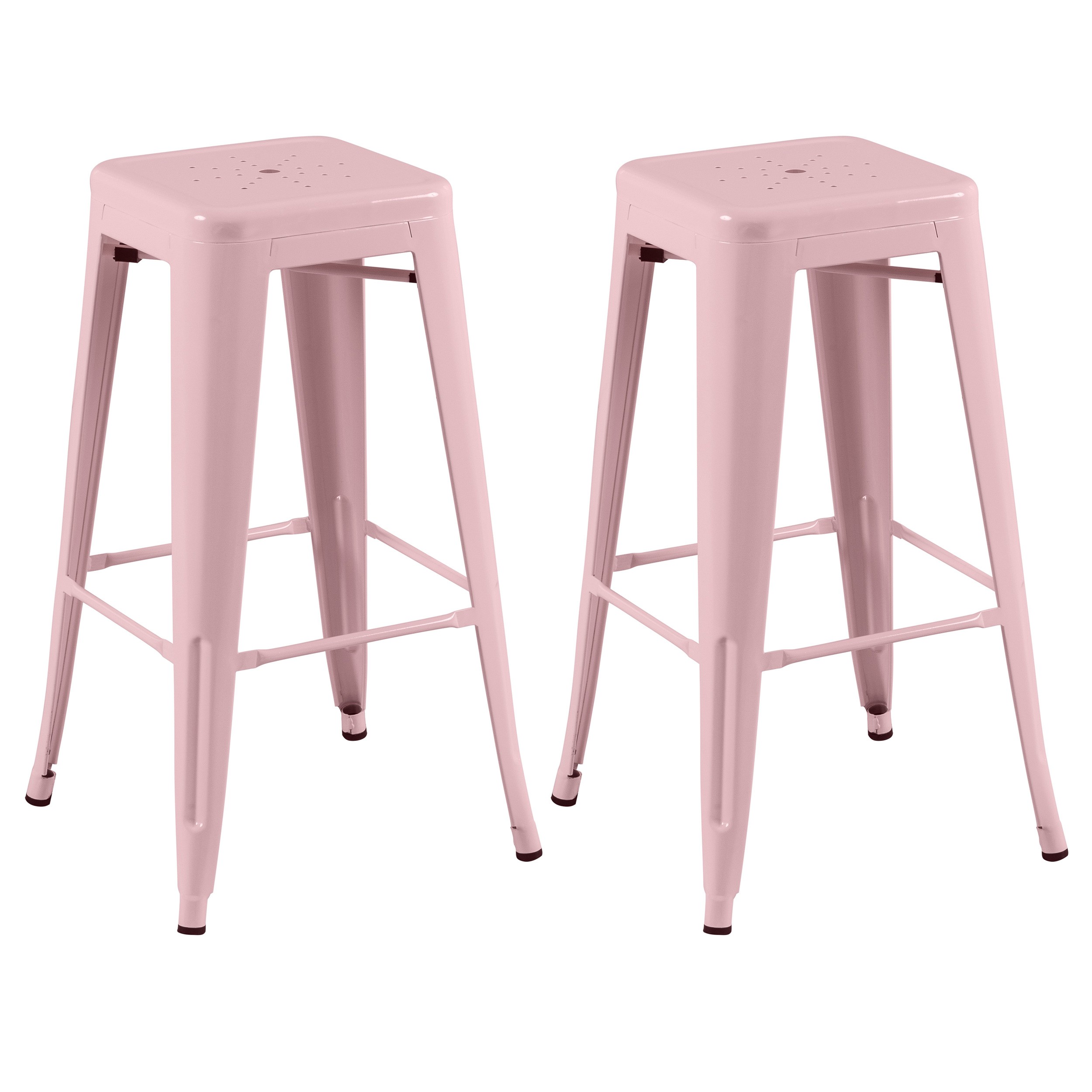 Lot de tabouret de bar industriel