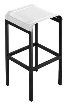 Tabouret de bar en toile