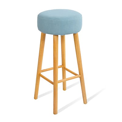 Tabouret de bar bleu alinea