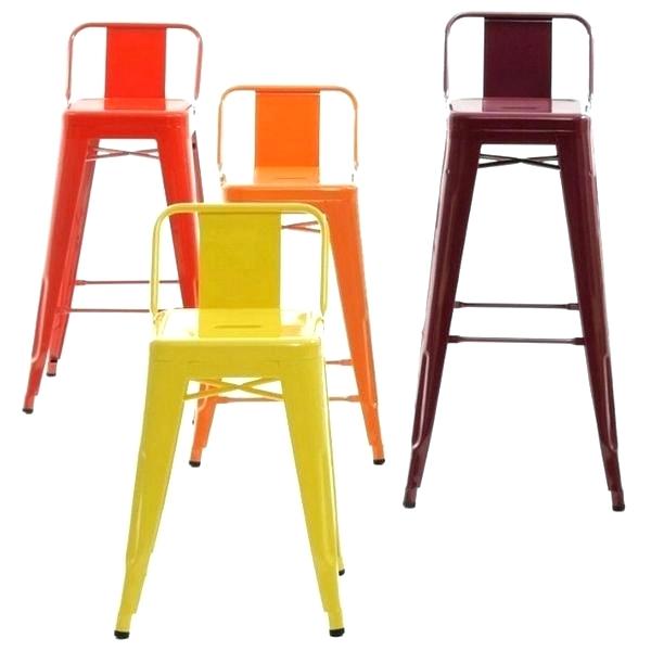 Tabouret de bar type tolix