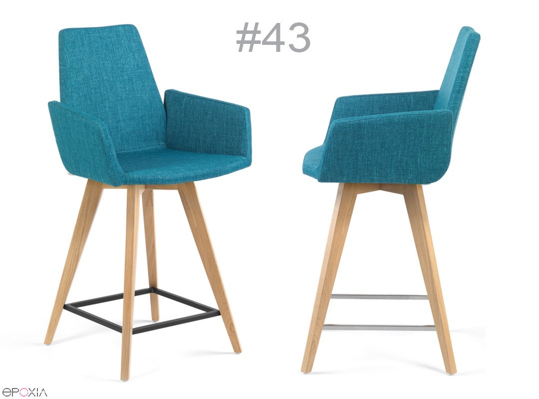 Tabouret de bar avec accoudoire