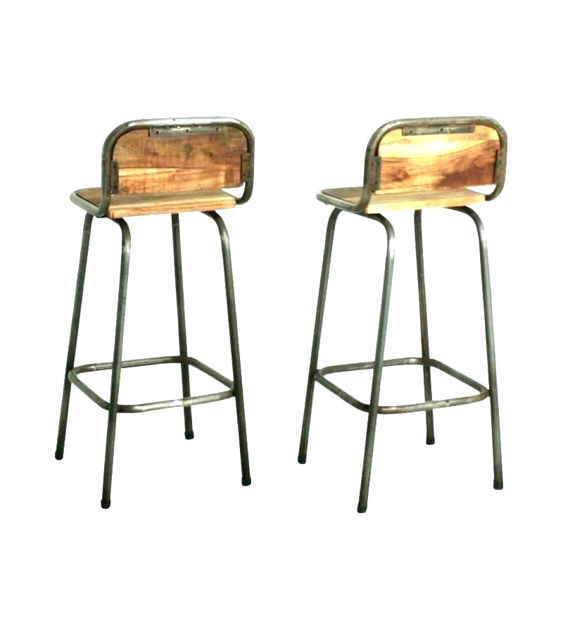Tabouret de bar metal vintage
