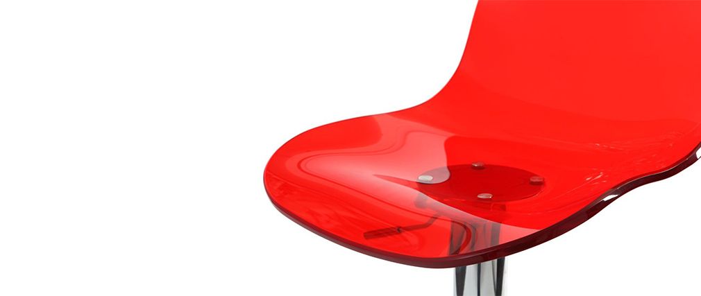 Tabouret de bar transparent galileo