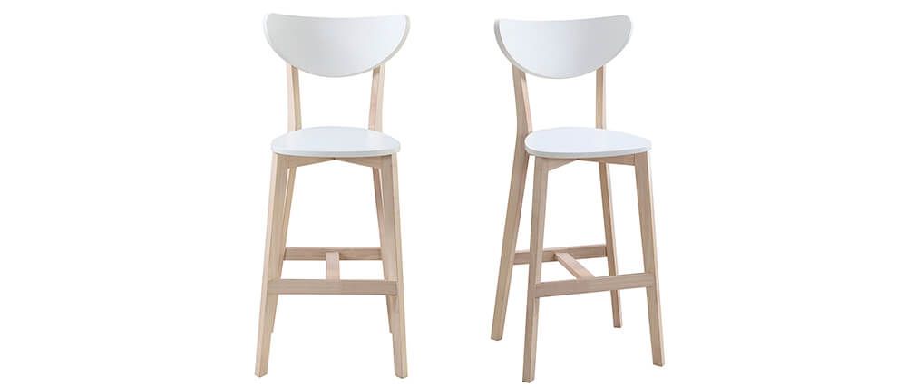 Lot de tabouret de bar fixe