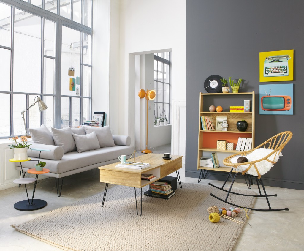 Table basse style scandinave maison du monde