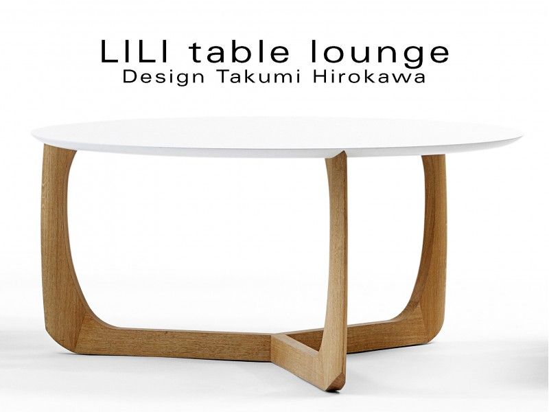 Table basse ronde lili