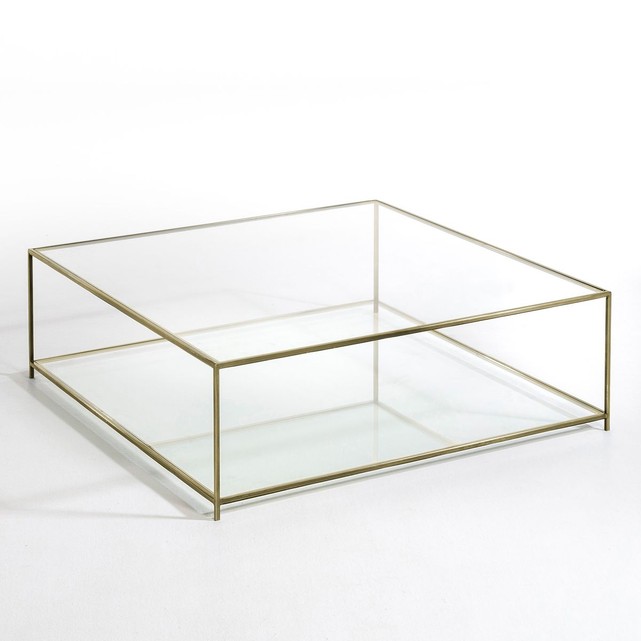 Table basse en verre trempé