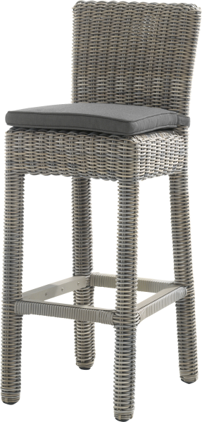 Coussin pour tabouret de bar carré