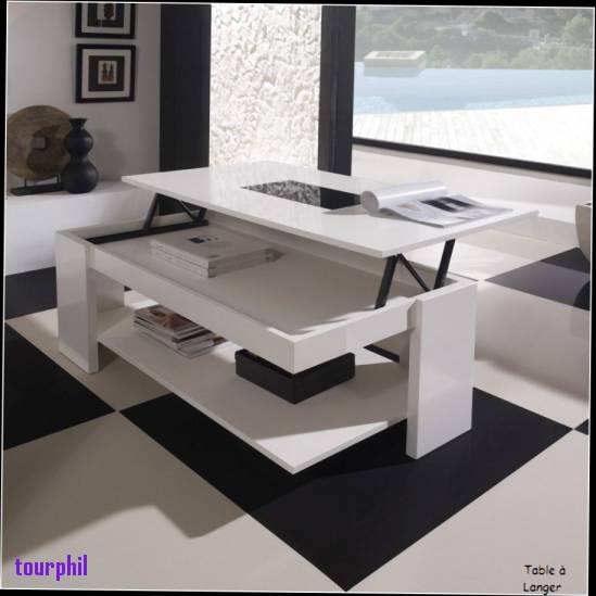 Table basse conforama relevable