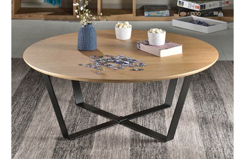 Table basse ronde diametre 100