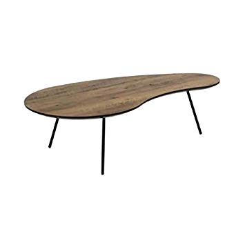 Table basse vintage noir