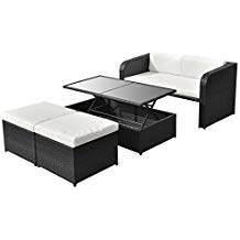 Table basse relevable d'exterieur