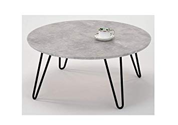 Table basse ronde style ancien