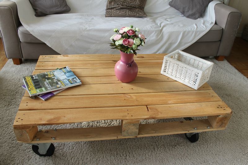 Table basse palette bois tuto