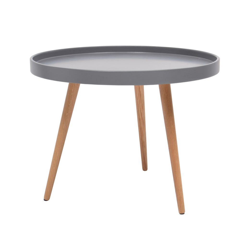 Table basse ronde nordique
