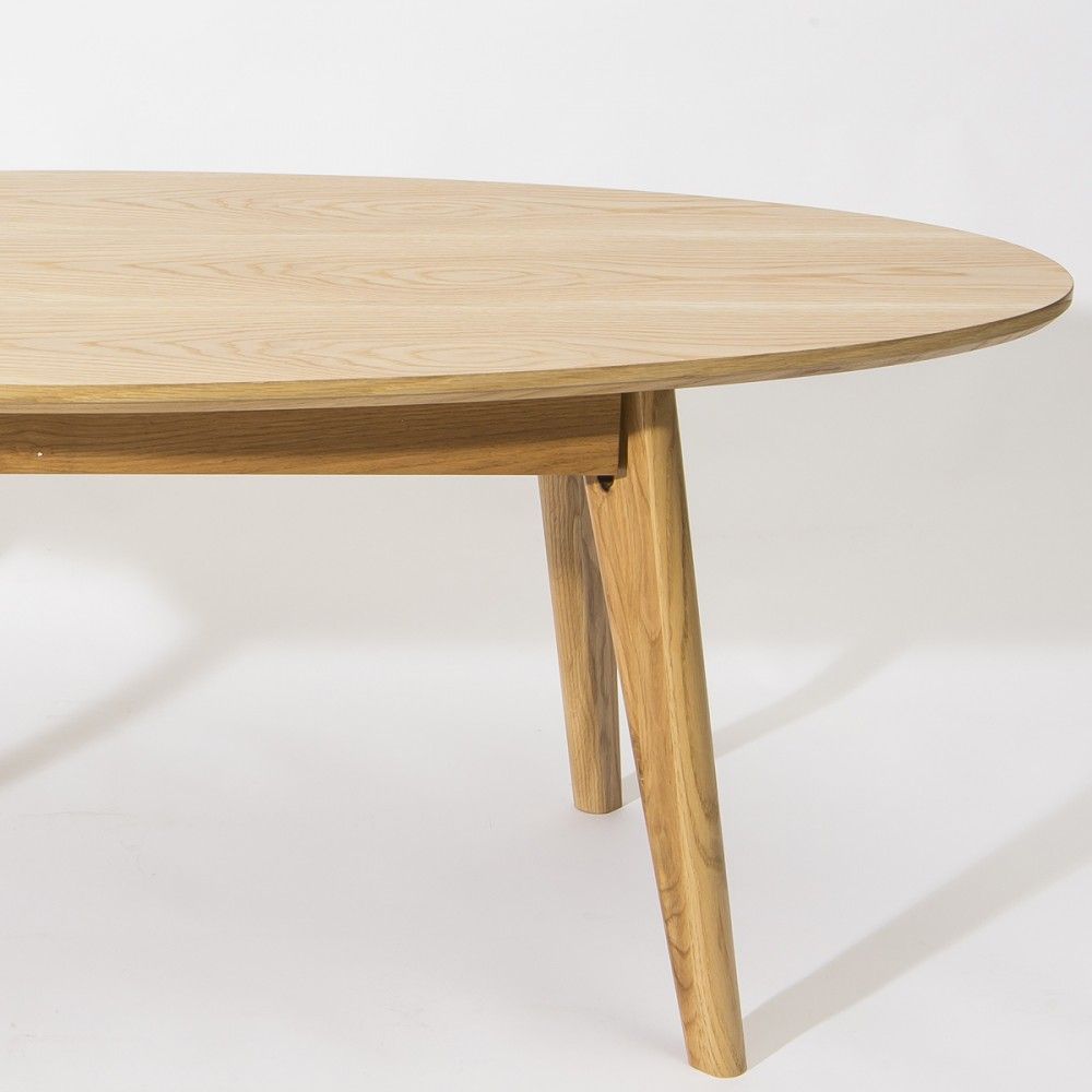 Table basse design scandinave ovale skoll