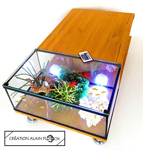 Table basse aquarium amazon