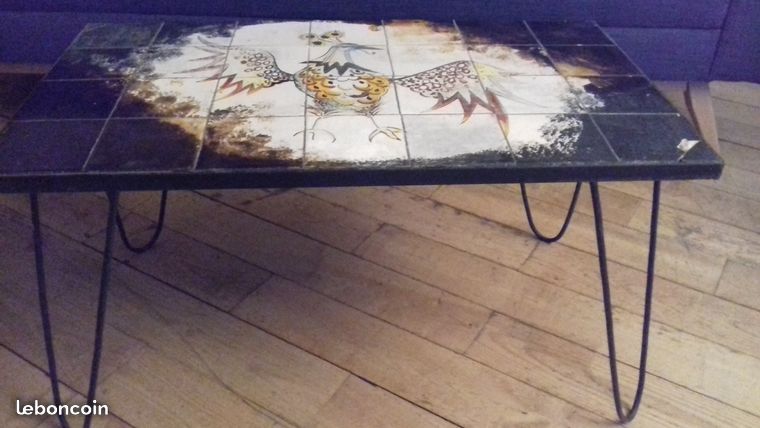 Table basse vintage le bon coin