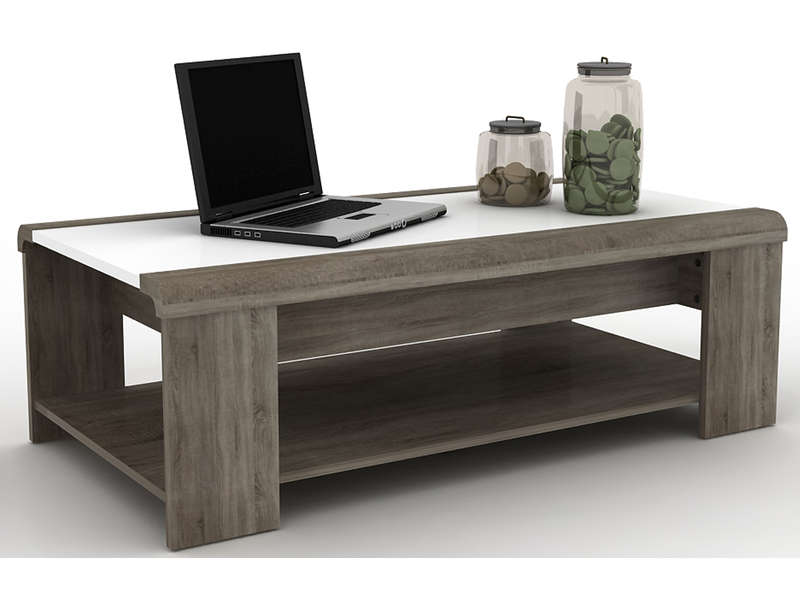 Table basse lift conforama