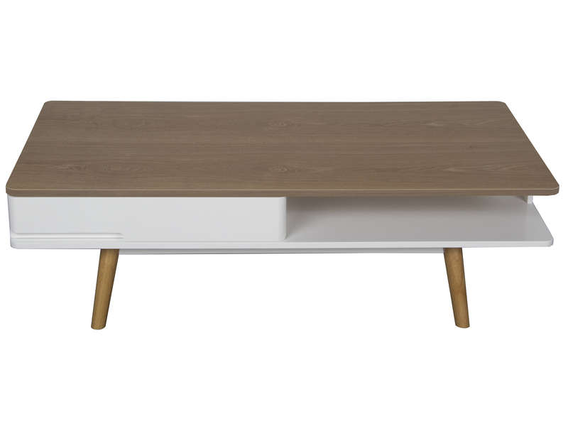 Table basse bar wengé conforama