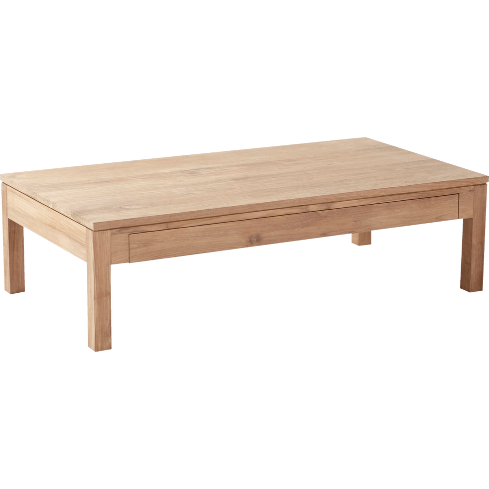 Table basse en teck alinea