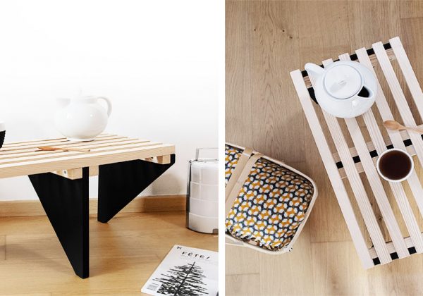 Tuto table basse scandinave