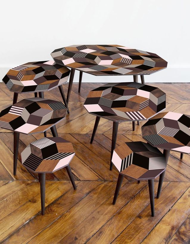 Table basse haute fly