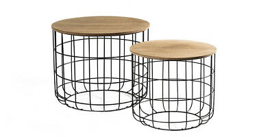 Table basse vintage gigogne