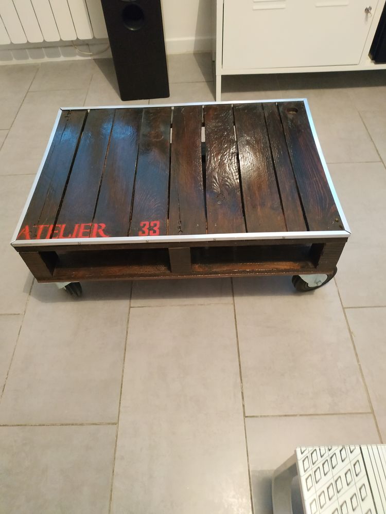 Vends table basse palette